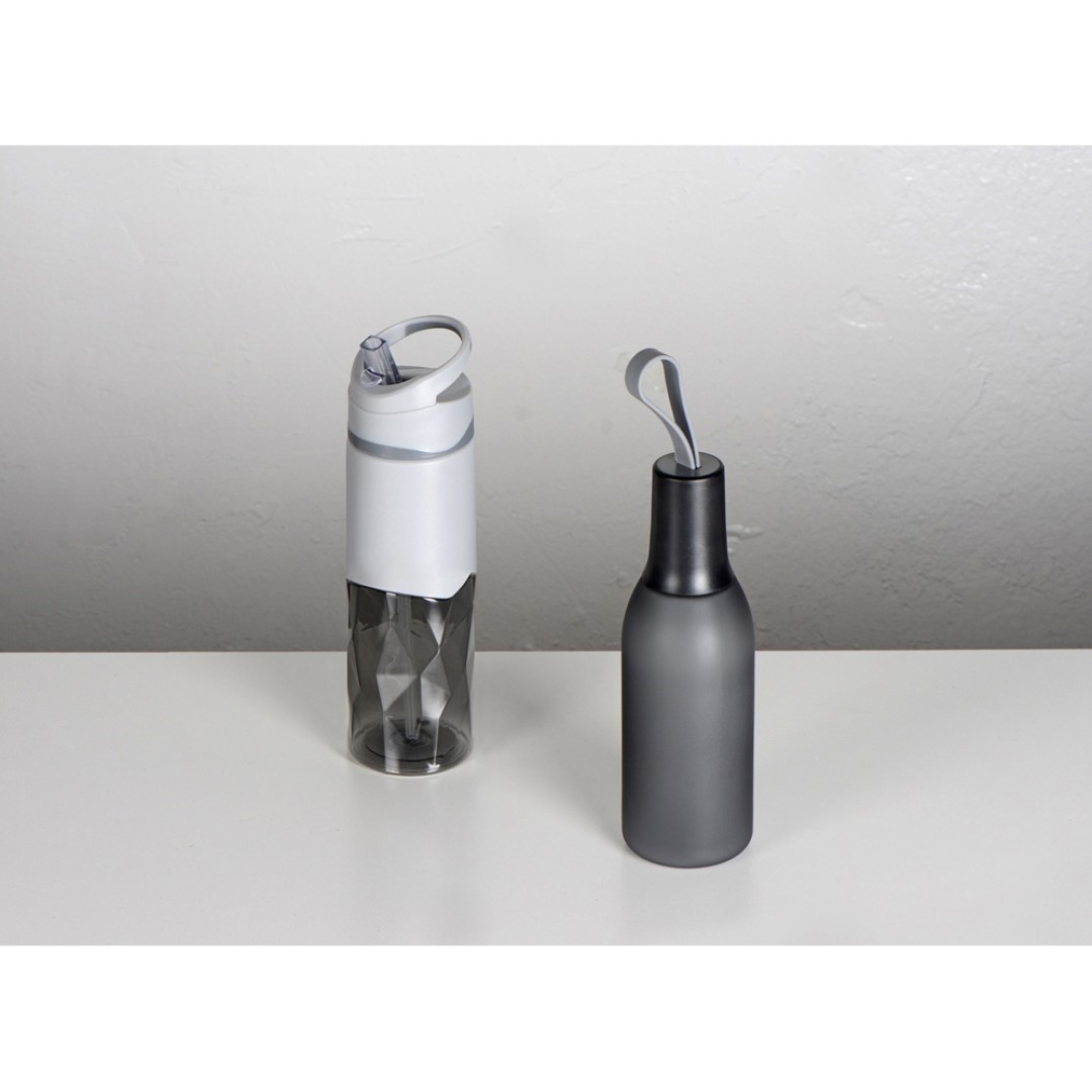 Бутылка "Flow", черный матовый