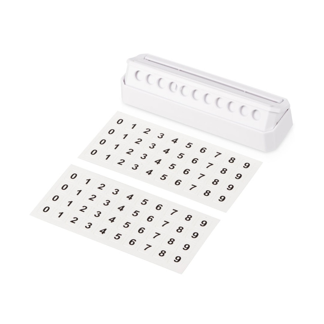 Табличка «Tempark» с номером телефона для временной парковки, белый