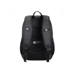 Рюкзак TORBER XPLOR с отделением для ноутбука 15.6", черн/сер меланж, полиэстер, 44х30,5х14 см, 19 л