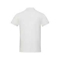 Emerald поло унисекс с коротким рукавом из переработанных материалов Aware™. - Белый
