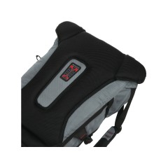 Рюкзак TORBER DRIVE с отделением для ноутбука 15", серый/красный, полиэстер 1680D, 36x17x50 см, 30 л