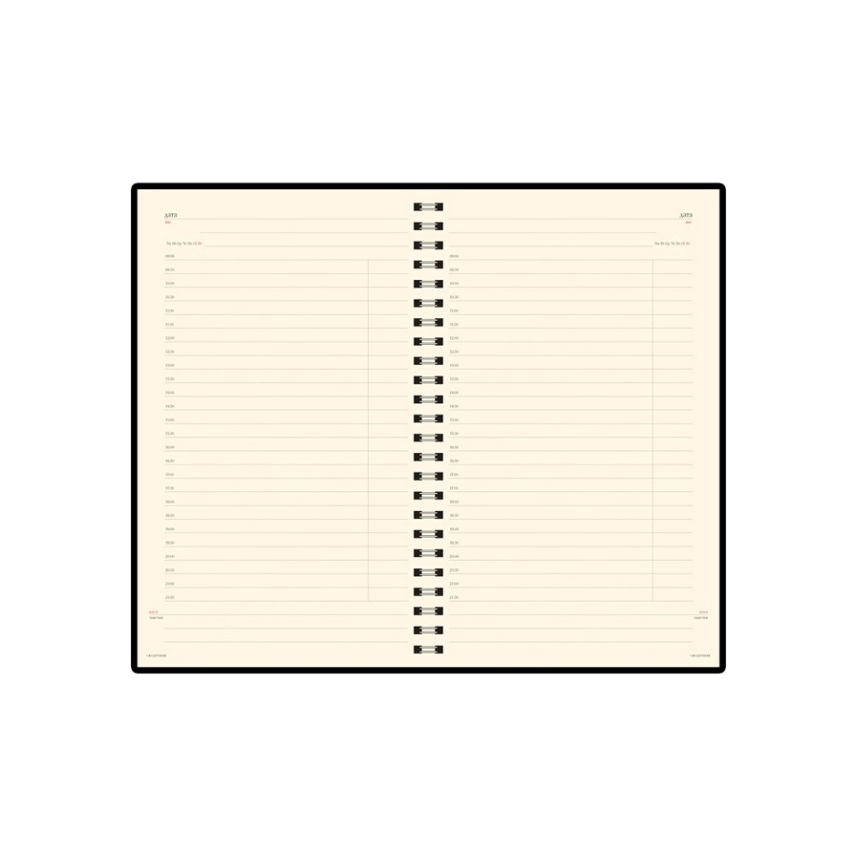 Ежедневник А5 недатированный «Milano», темно-синий