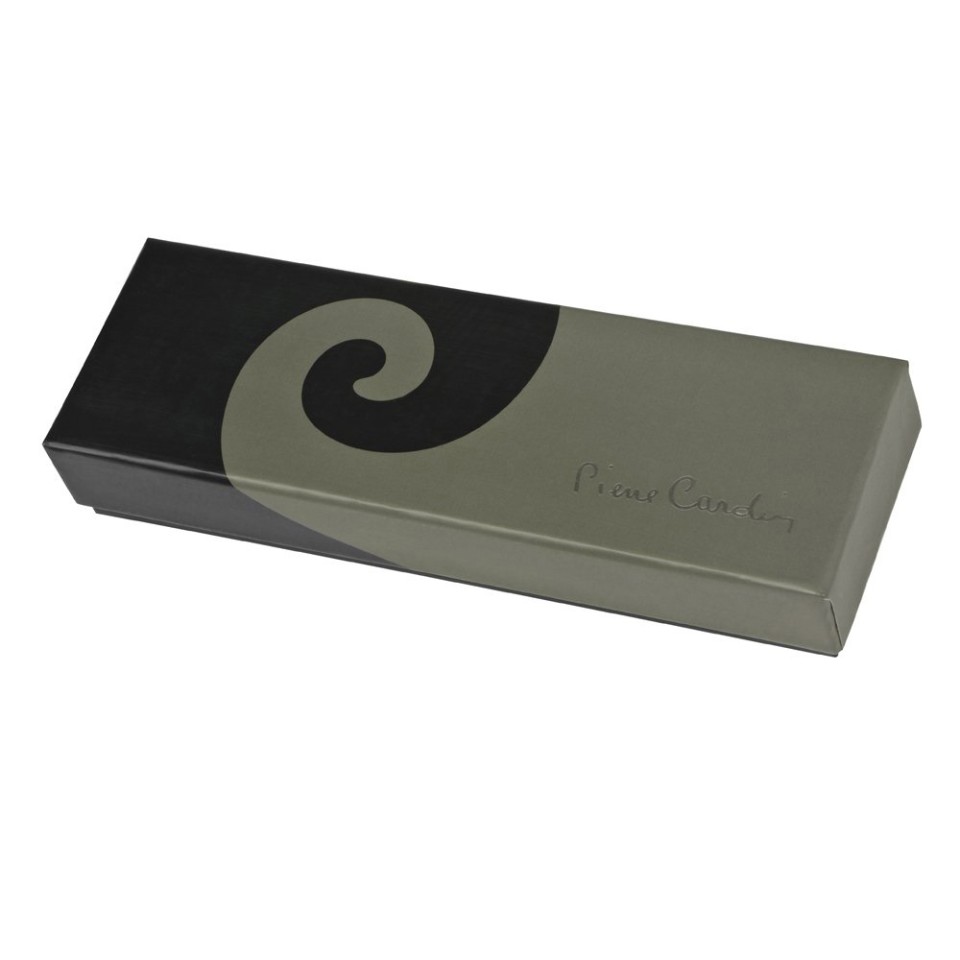 Ручка перьевая Pierre Cardin I-SHARE. Цвет - серый прозрачный.Упаковка Е-2.