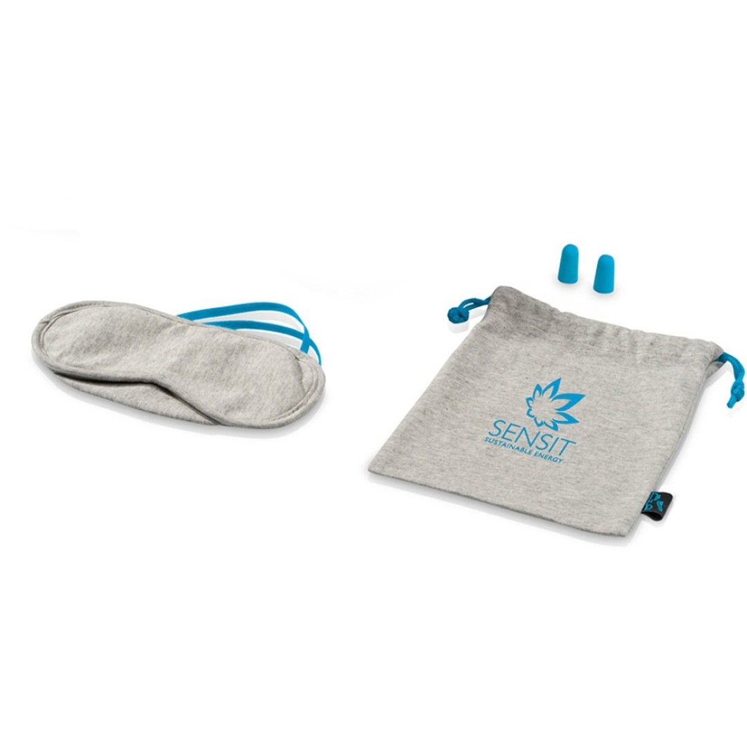 Набор для путешествия "Miami"  ("Jersey"): подушка, повязка для глаз, беруши