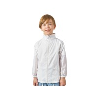 Ветровка "Miami" детская с чехлом, белый