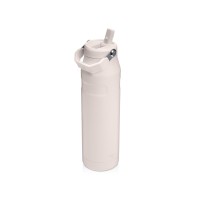 Бутылка для воды объемом 1,06 литра с откидной трубочкой Stanley IceFlow™ 2.0 - Light pink