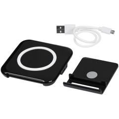 Беспроводная зарядка-подставка для смартфона «Catena», черный