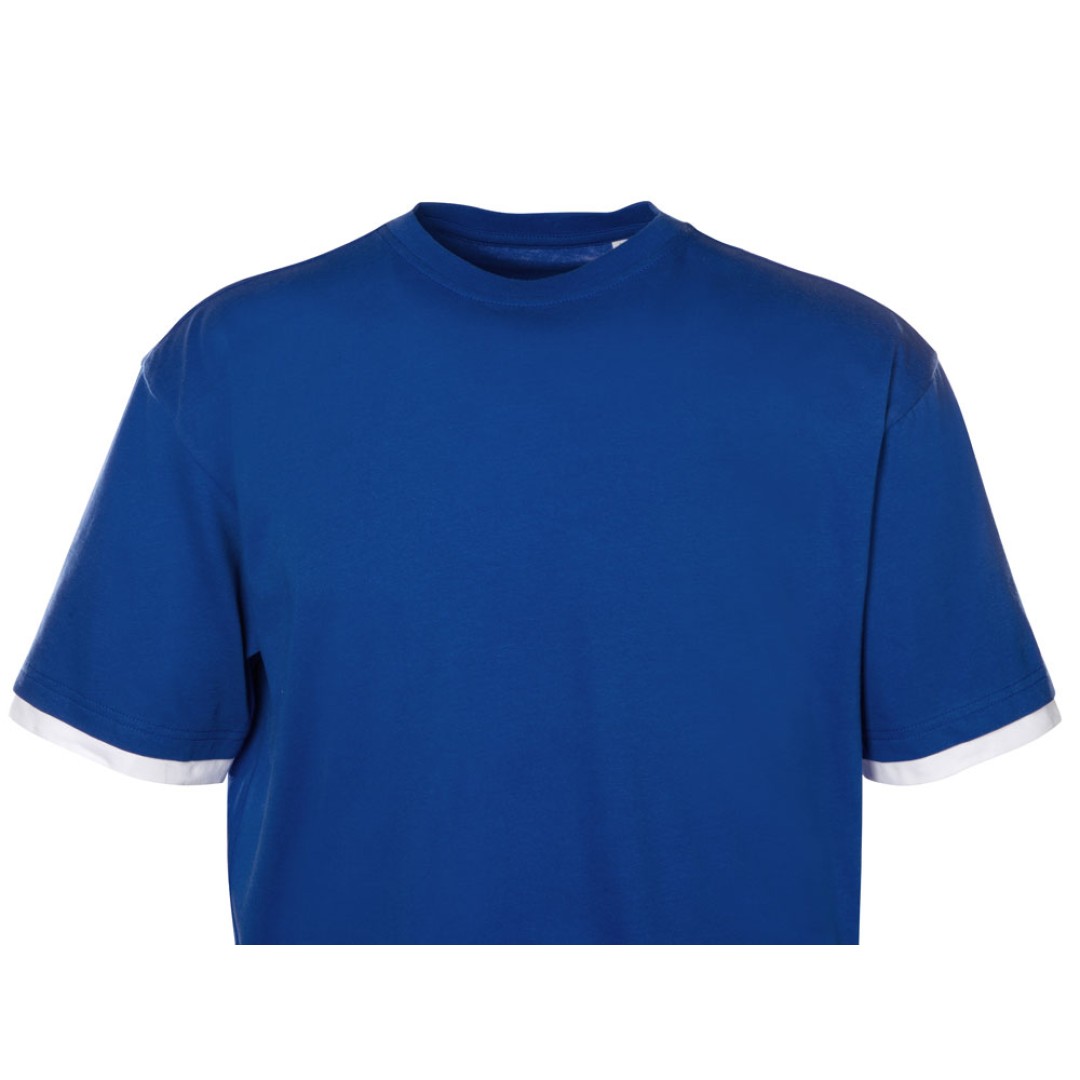 Футболка «Rotterdam» мужская, кл синий/белый