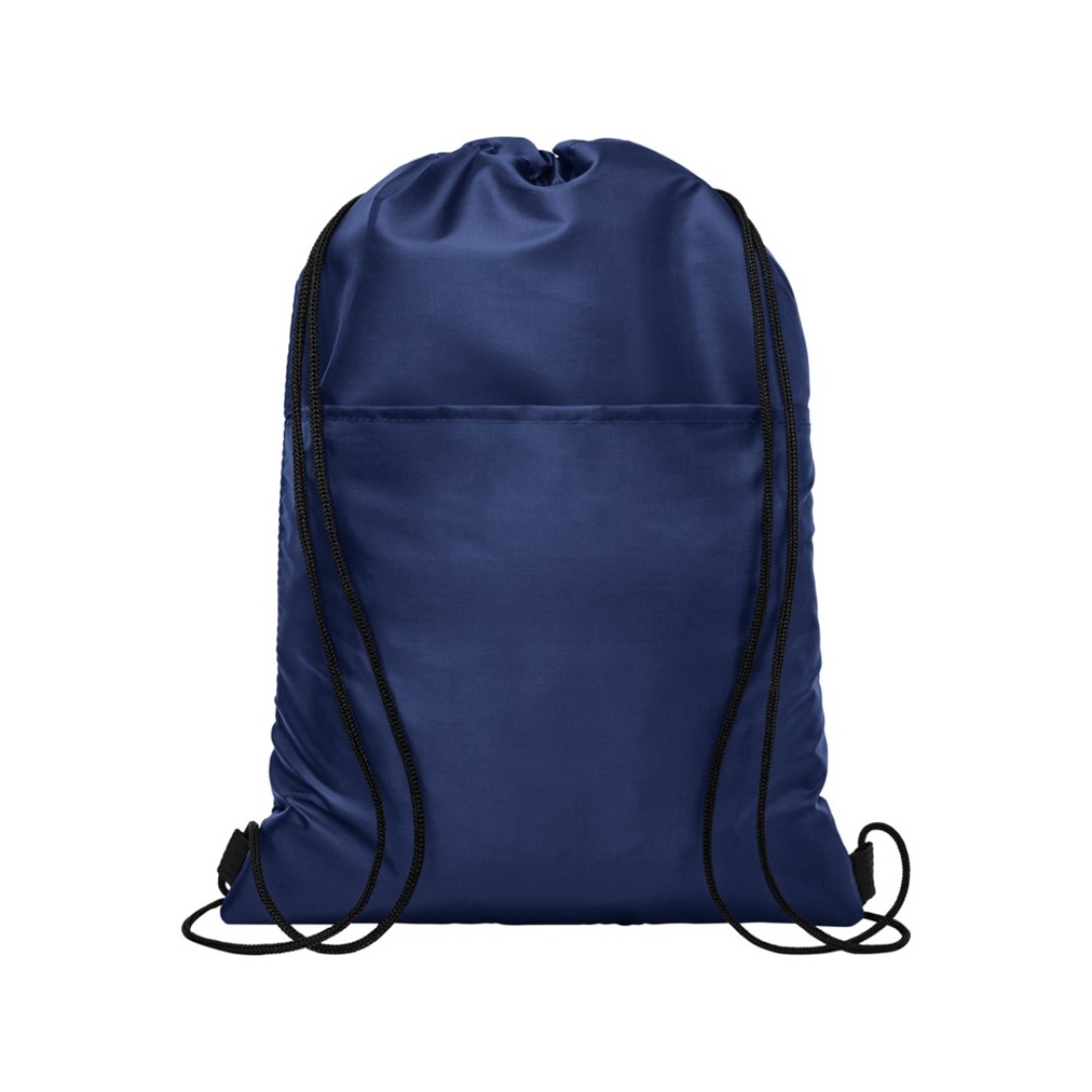 Сумка-холодильник Oriole на шнуровке на 12 банок, темно-синий