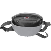 Светоотражающая сумка на пояс Reflector, серебристый