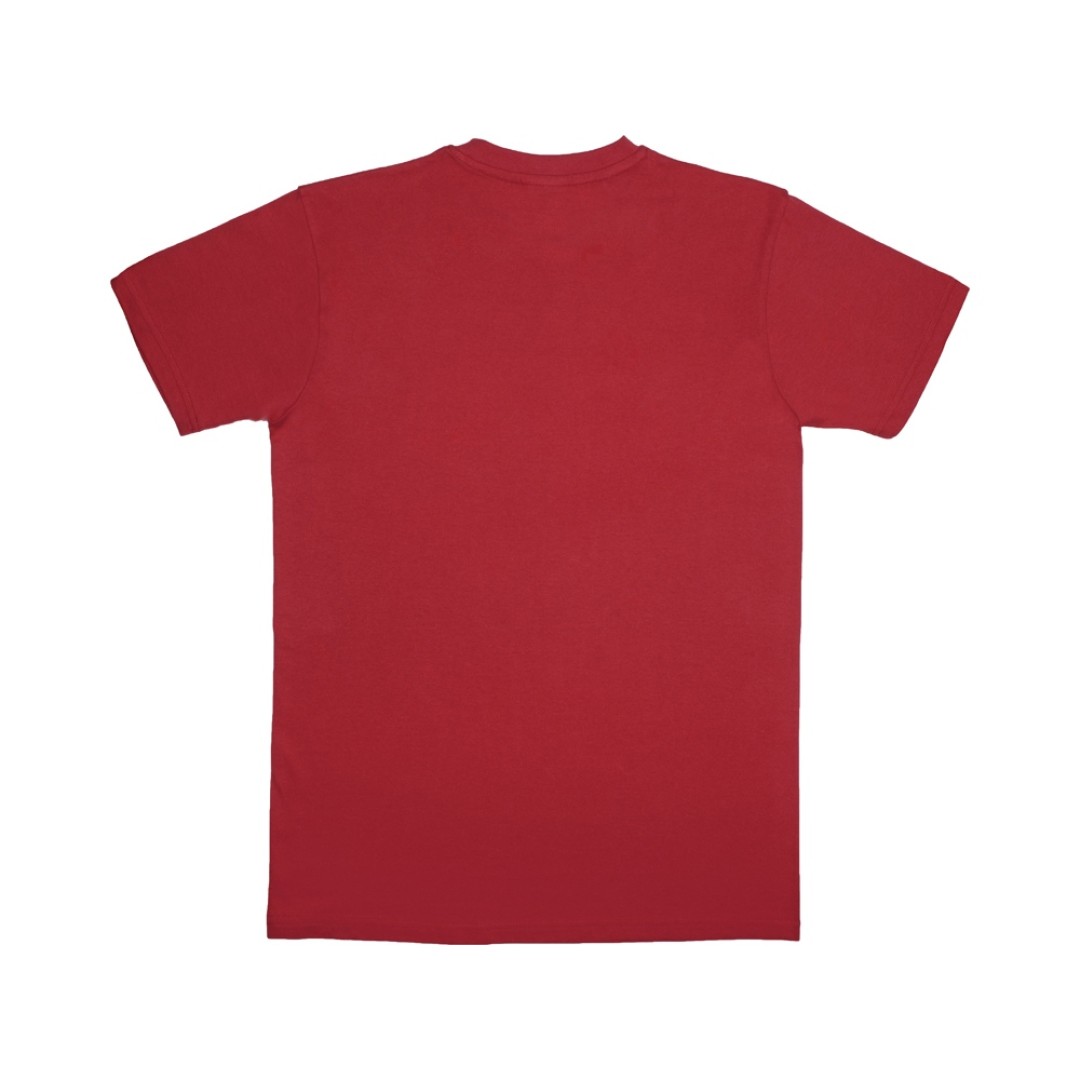 Футболка "Super club" мужская, брусничный