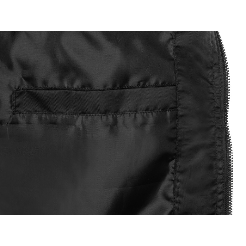 Куртка бомбер «Antwerpen» унисекс, черный