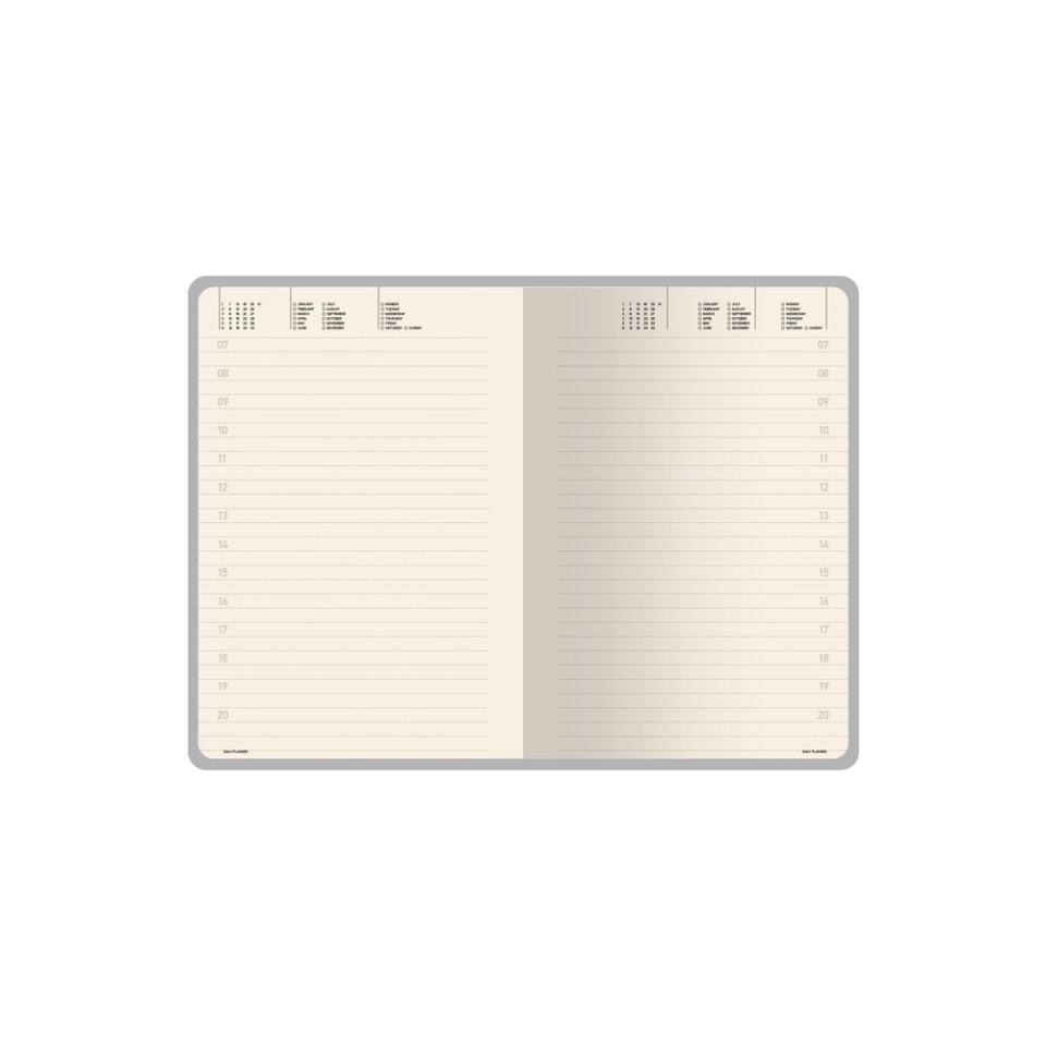 Ежедневник недатированный А5 "Megapolis Nappa", зеленый