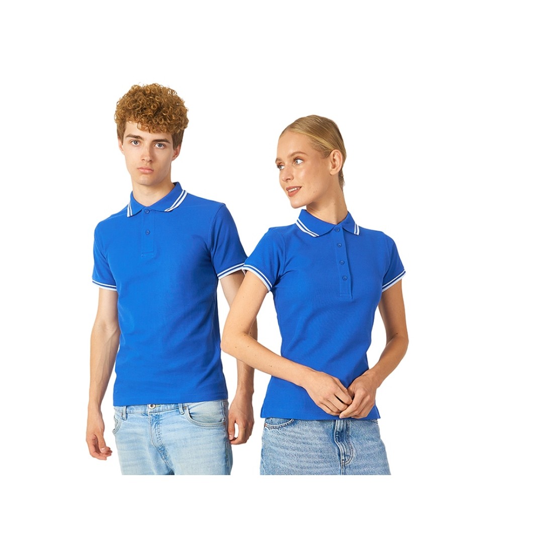 Рубашка поло "Erie" женская, классический синий