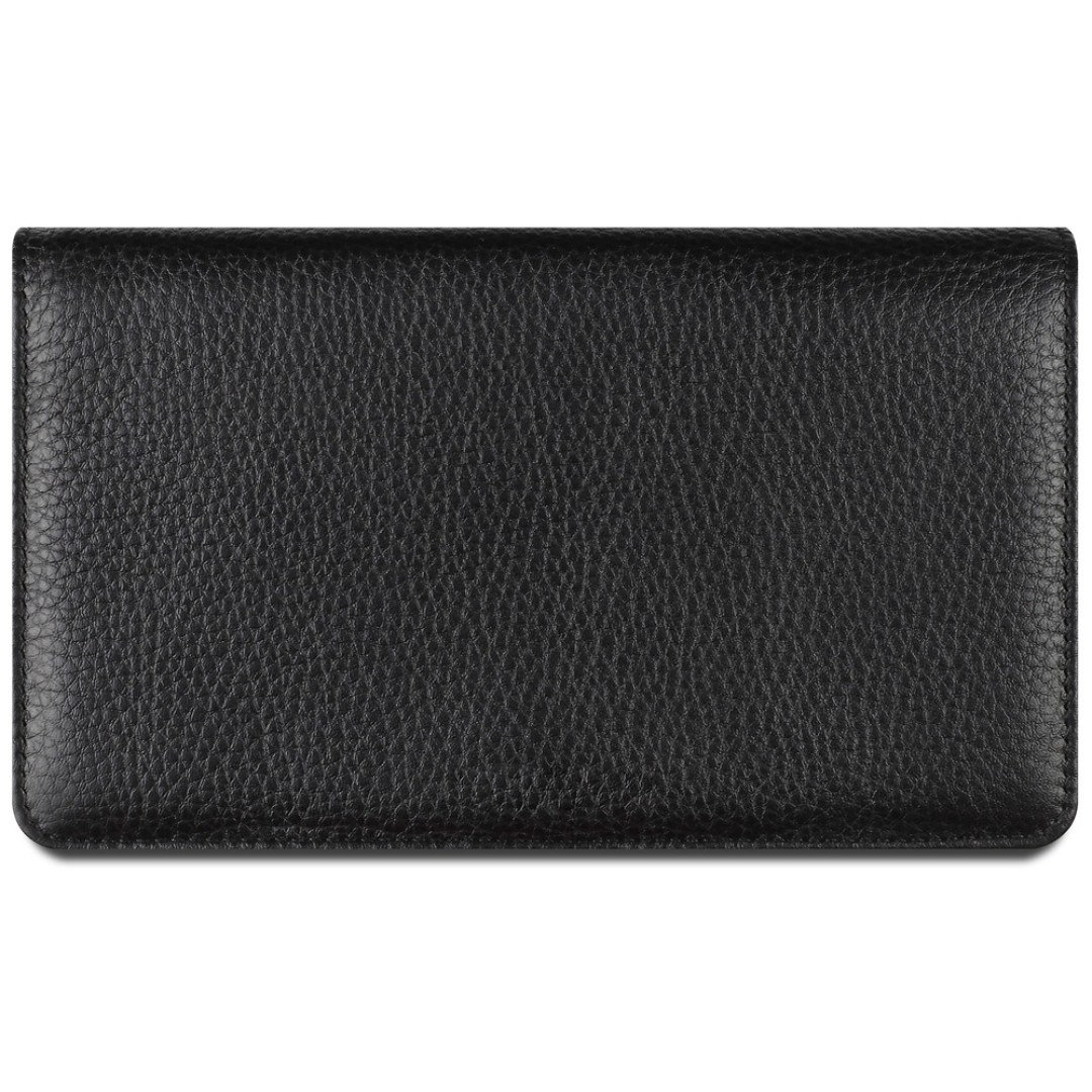 Кошелёк женский BUGATTI Lady Top, чёрный, натуральная воловья кожа, 19,5х2х11,2 см