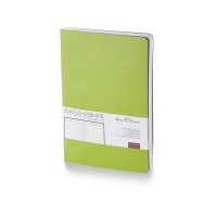 Ежедневник А5 недатированный «Megapolis Flex», салатовый (Р)