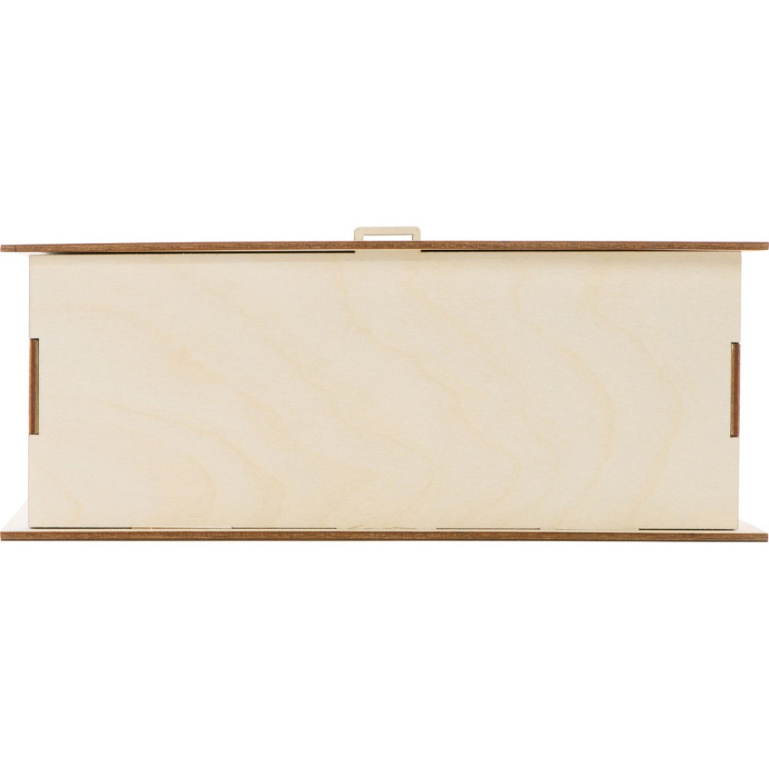 Набор бокалов для шампанского «За Россию» Chinelli в деревянной коробке