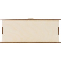 Набор бокалов для шампанского «За Россию» Chinelli в деревянной коробке