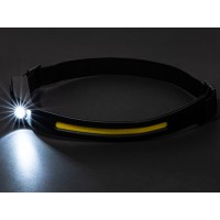 Налобный фонарь 2-в-1 c управлением жестами "Spacelight", черный