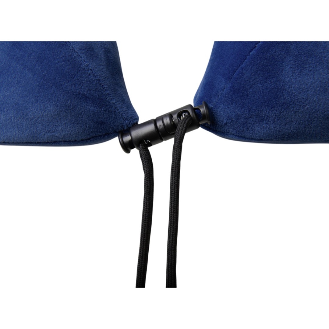 Подушка с эффектом памяти, с капюшоном "Dream Hood", синий