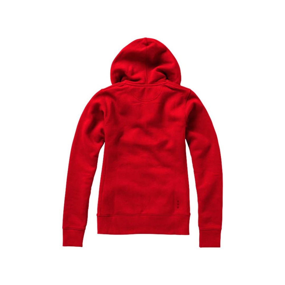 Толстовка «Arora» женская с капюшоном, красный