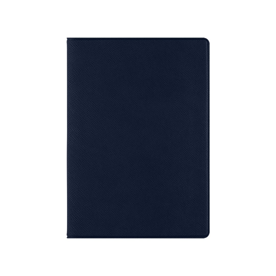Классическая обложка для паспорта "Favor", темно-синяя