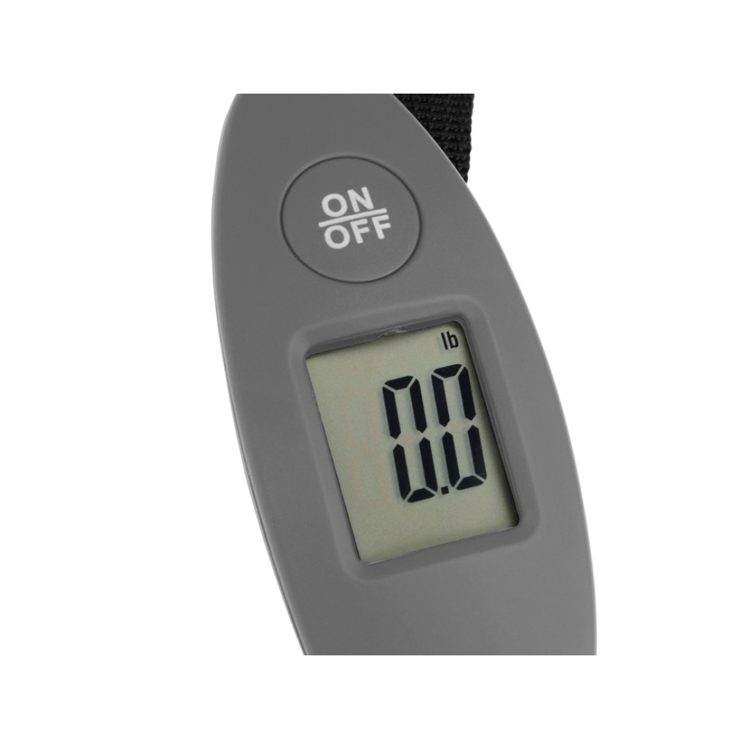 Багажные весы с покрытием soft touch «Gravity», серый