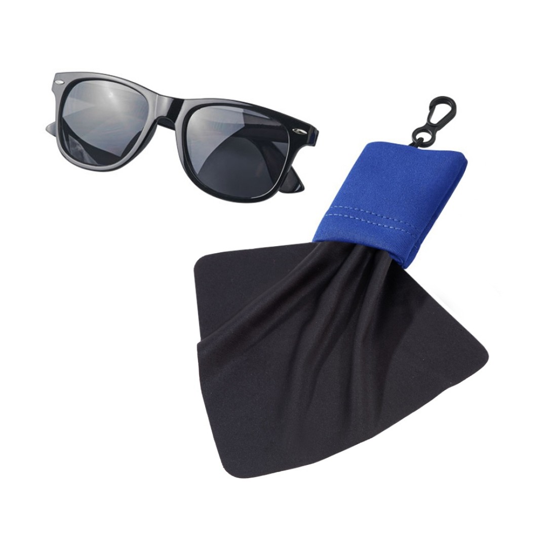 Очищающая салфетка «Neat» из микрофибры в чехле, синий