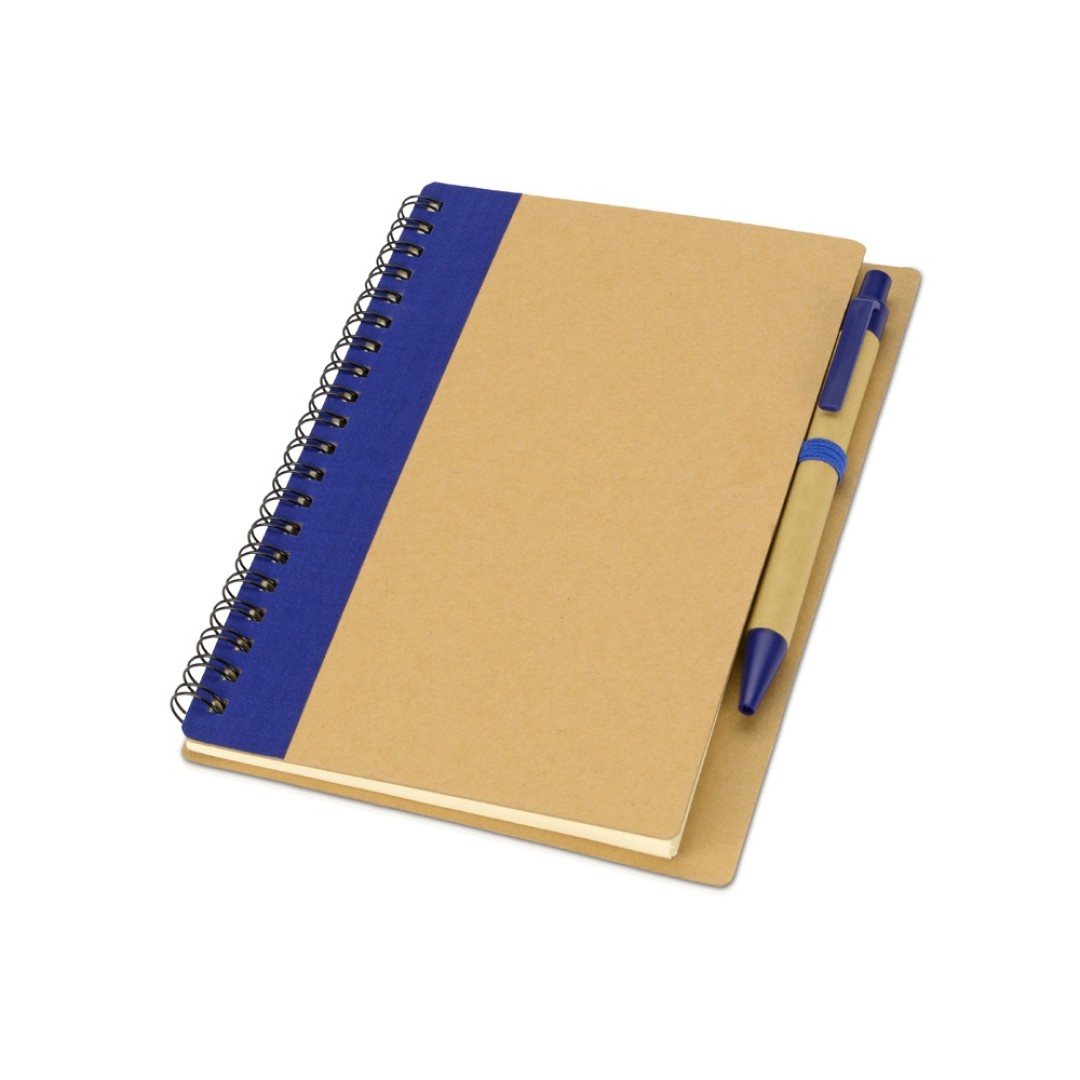 Блокнот "Priestly" с ручкой, синий