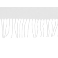 Палантин «Тигиль», белый