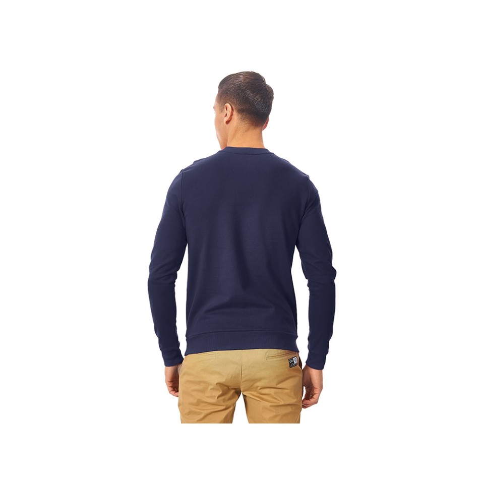 Свитшот "Motion" унисекс с начесом, нэви