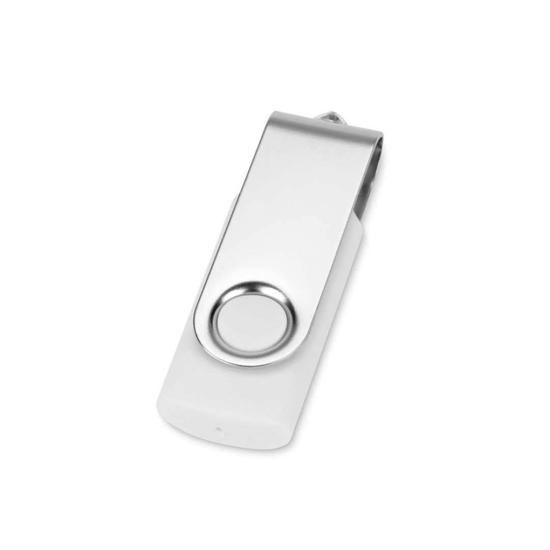 Подарочный набор Qumbo с ручкой и флешкой, белый