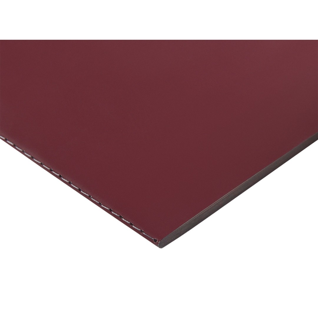 Бизнес-тетрадь А5 "Pragmatic Contrast", 40 листов в клетку, бордовый с темно-серым срезом