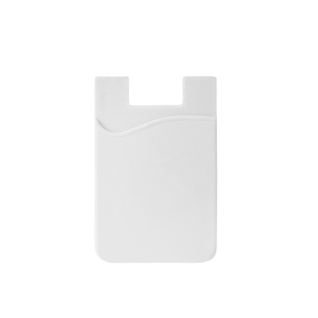 Картхолдер с креплением на телефон «Gummy», белый