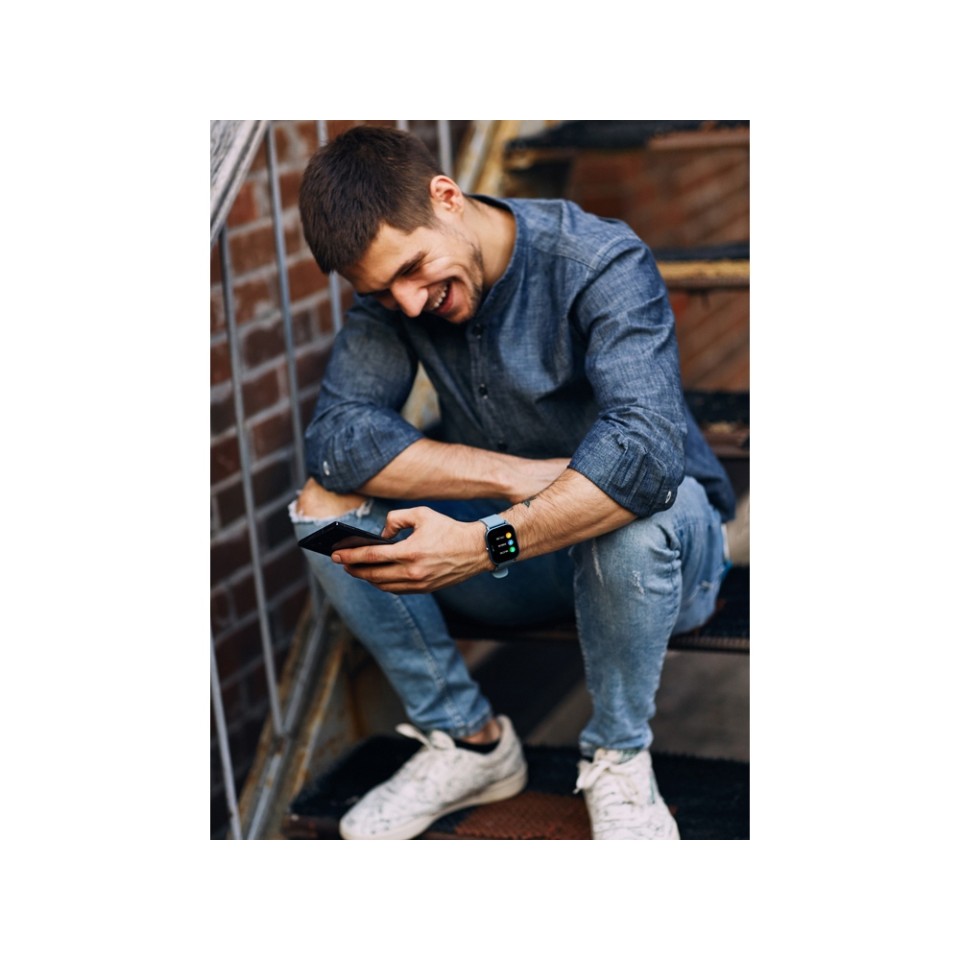 Смарт-часы Canyon SW-74 "Wildberry" , IP67, синий (Р)