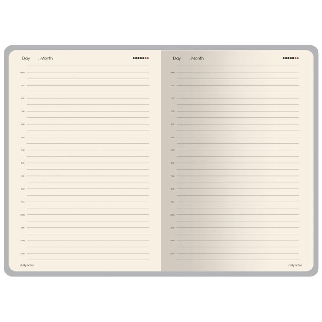 Ежедневник недатированный А5 "Palermo", черный