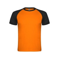 Спортивная футболка "Indianapolis" мужская, неоновый оранжевый/черный