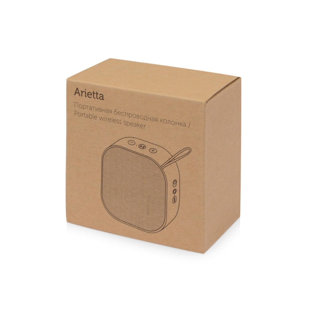 Портативная колонка Arietta, черный