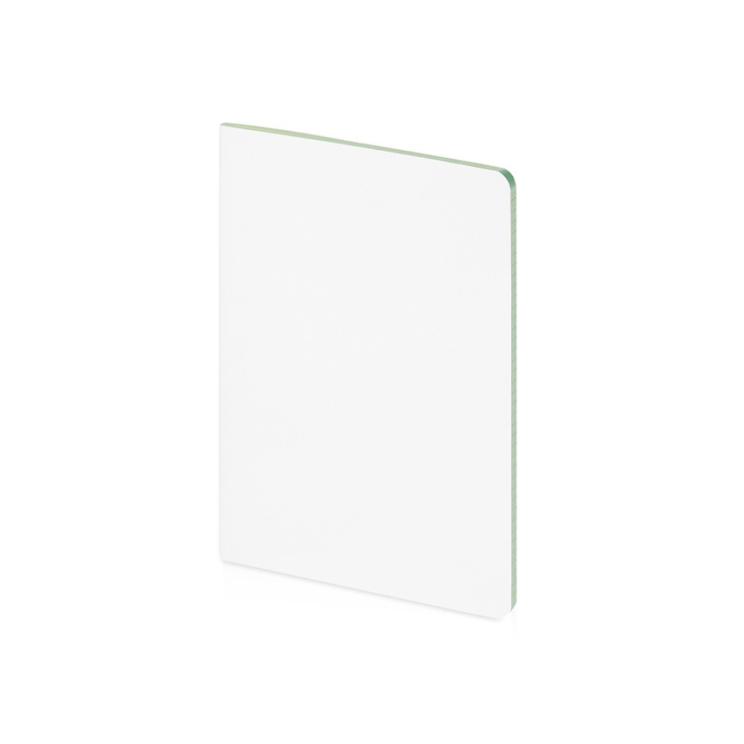 Бизнес-тетрадь А5 "Pragmatic Contrast", 40 листов в клетку, белый с салатовым срезом