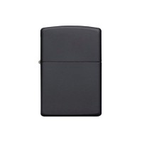 Зажигалка ZIPPO Classic с покрытием Black Matte, латунь/сталь, чёрная, матовая, 38x13x57 мм