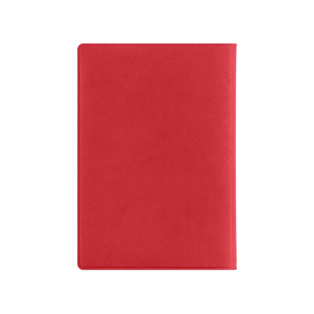 Классическая обложка для автодокументов "Favor", красная