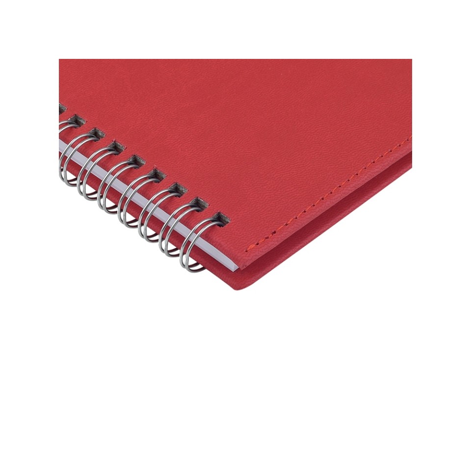 Планинг датированный «Velvet» 2026, красный