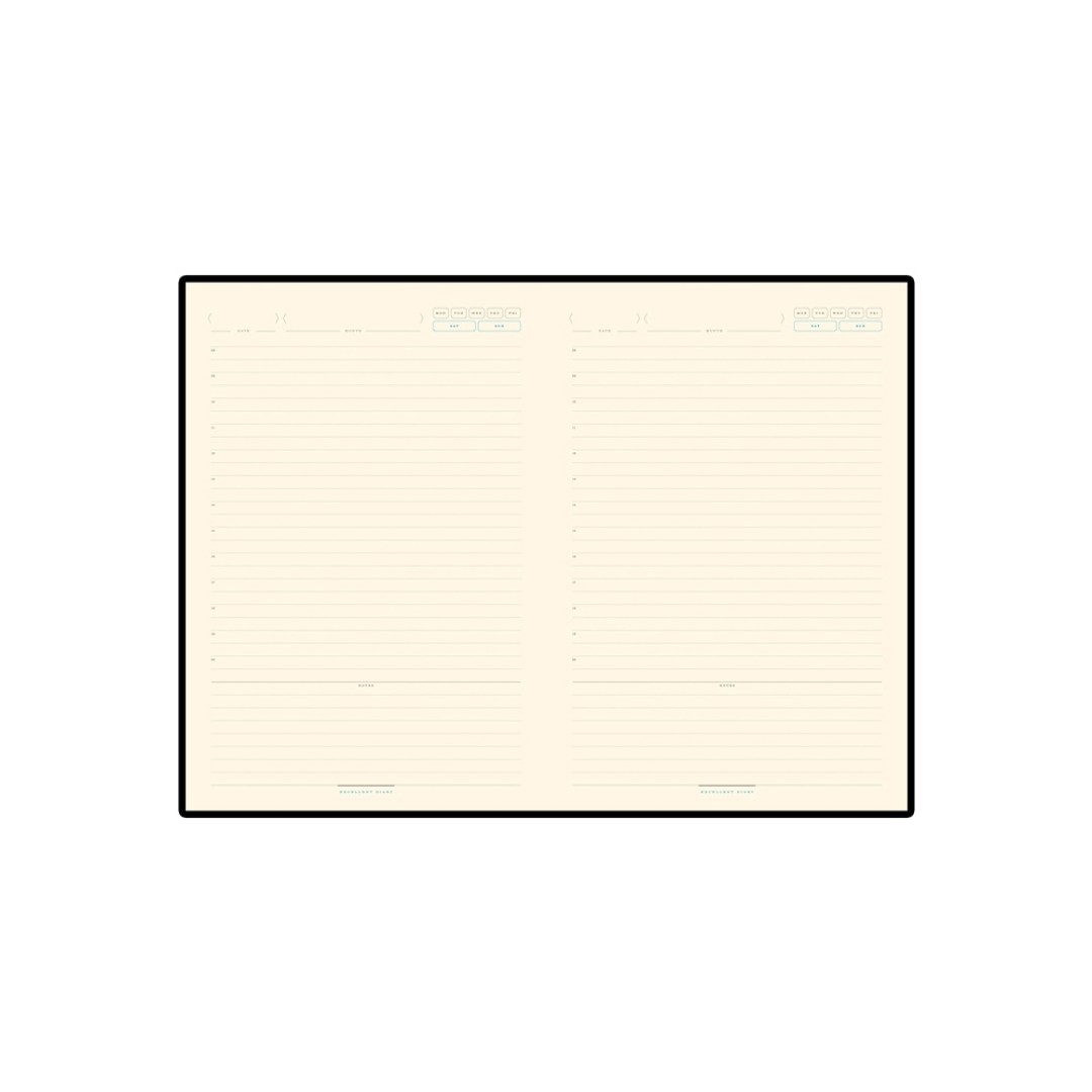 Ежедневник А5 недатированный «Bridge», золотистый