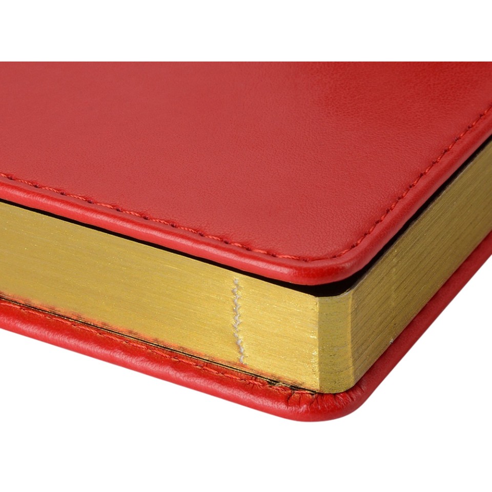 Ежедневник недатированный А5 "Parliament", красный