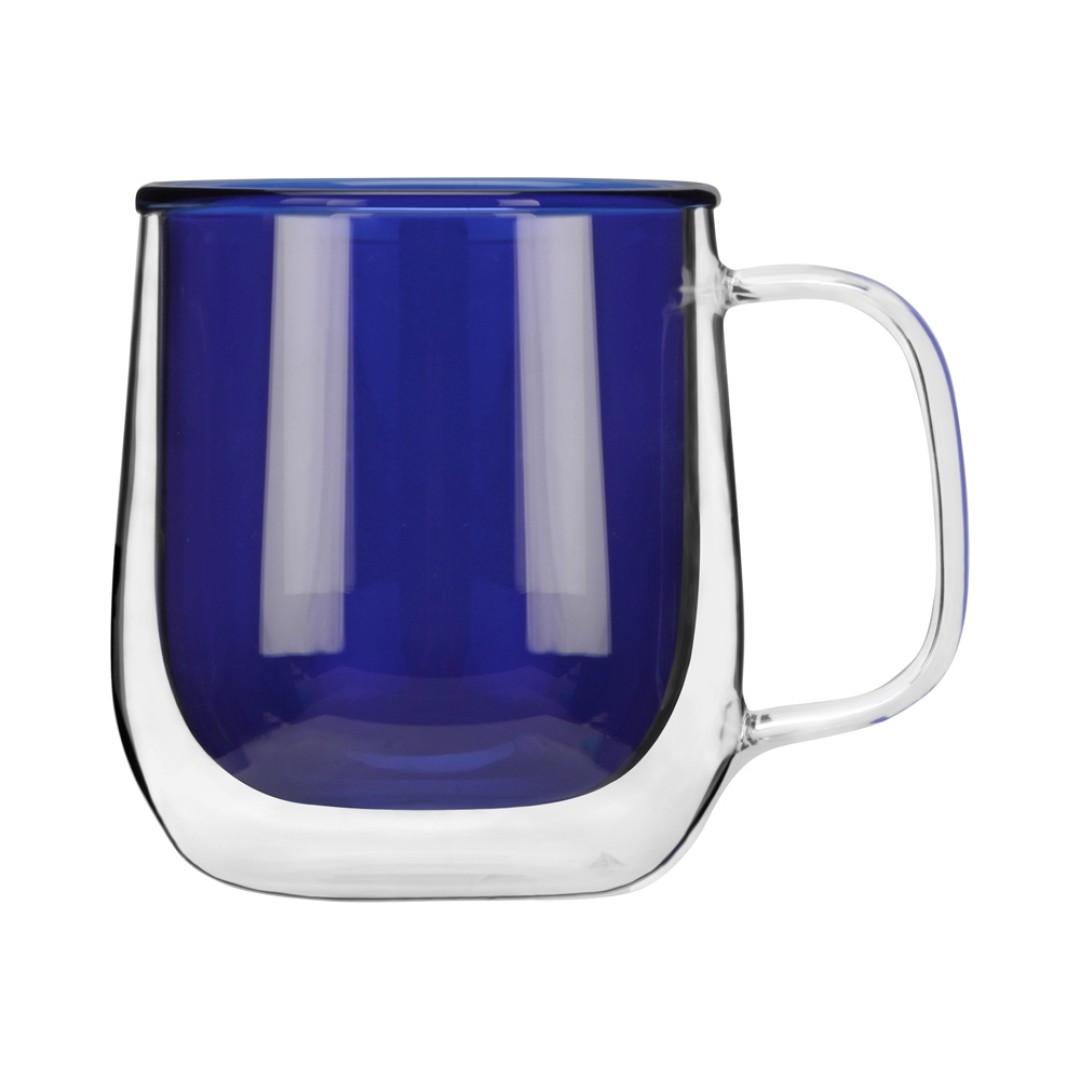 Набор "Bergamot": кружка и ситечко для чая, синий