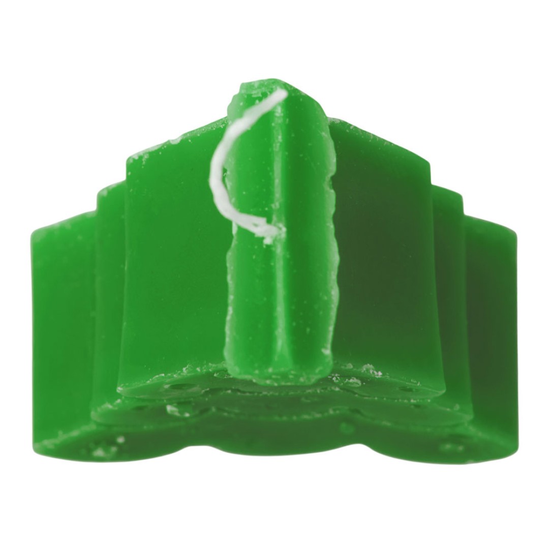 Свеча "Елочка", зеленый