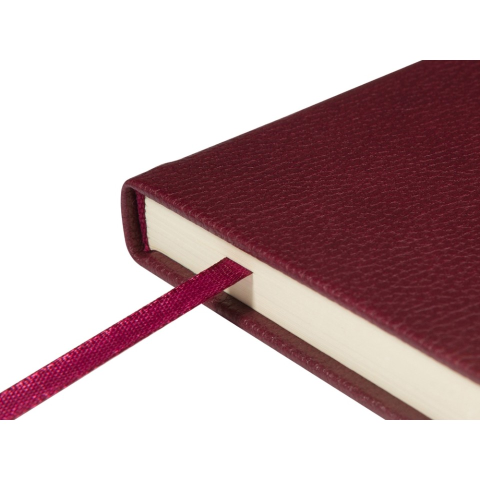 Ежедневник А5 датированный "Megapolis Loft" на 2026, бордовый