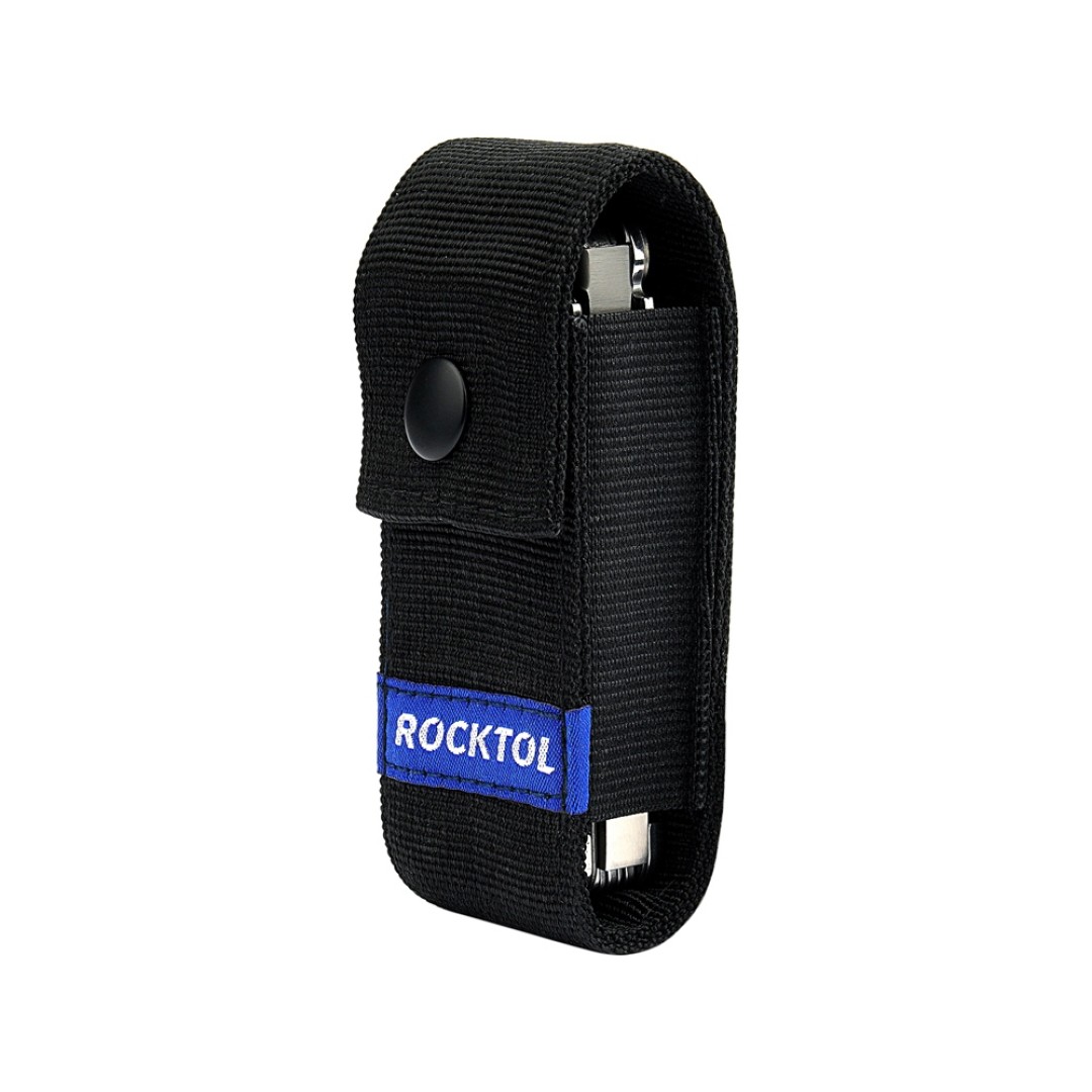 Мультитул Rocktol 19 в 1 с титановыми ручками, нейлоновый чехол, подарочная коробка