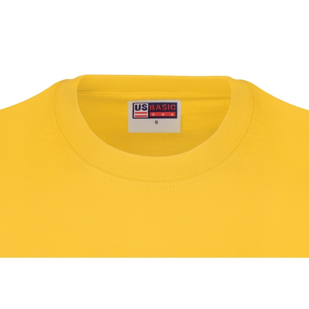 Футболка "Heavy Super Club" с боковыми швами, мужская, желтый