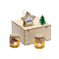 Подарочный набор «Decoration Deluxe» с двумя видами меда